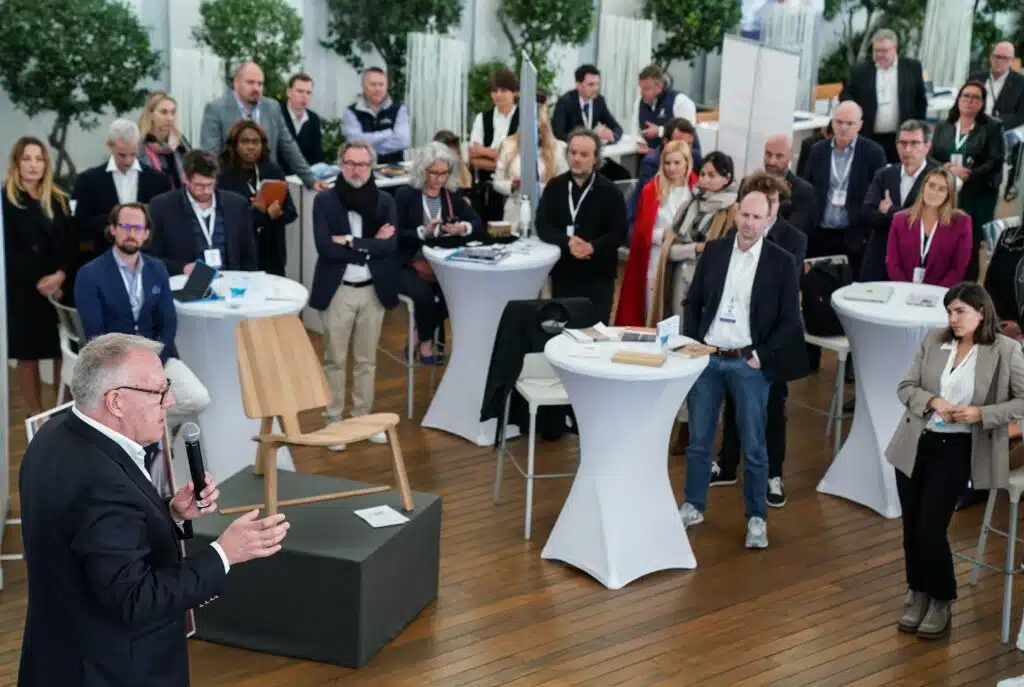 Foto Spada/LaPresse 24 Marzo 2023 - Principato di Montecarlo - Smart Yacht rendez vous
Nella foto:  i relatori

Photo LaPresse March 24 , 2023 Monaco -Smart Yacht rendez vous 
In the pic: the speakers